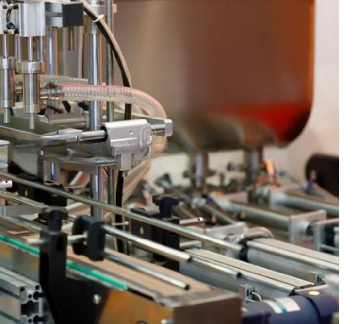 Machine bottle-filling line ensuring consistent quality