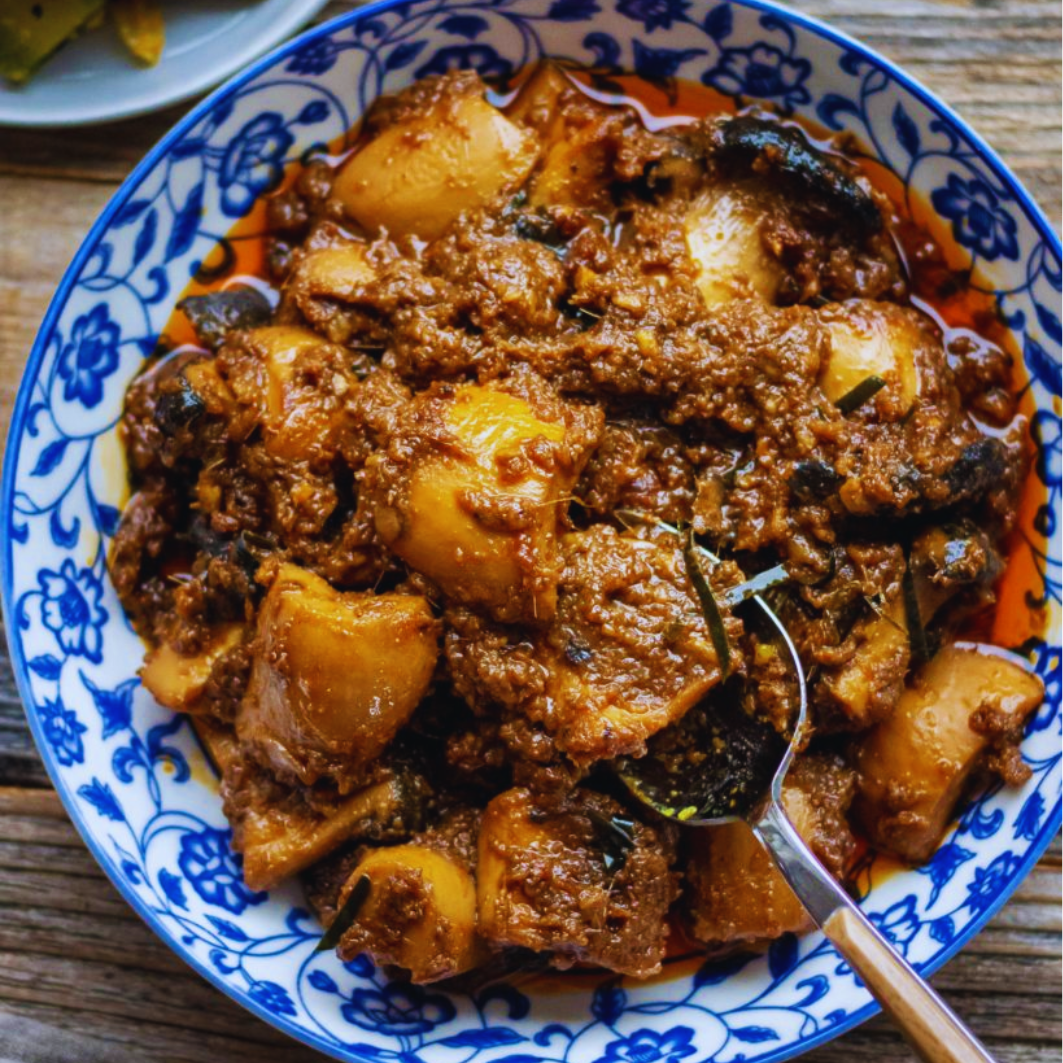 Vegan Rendang Mutton